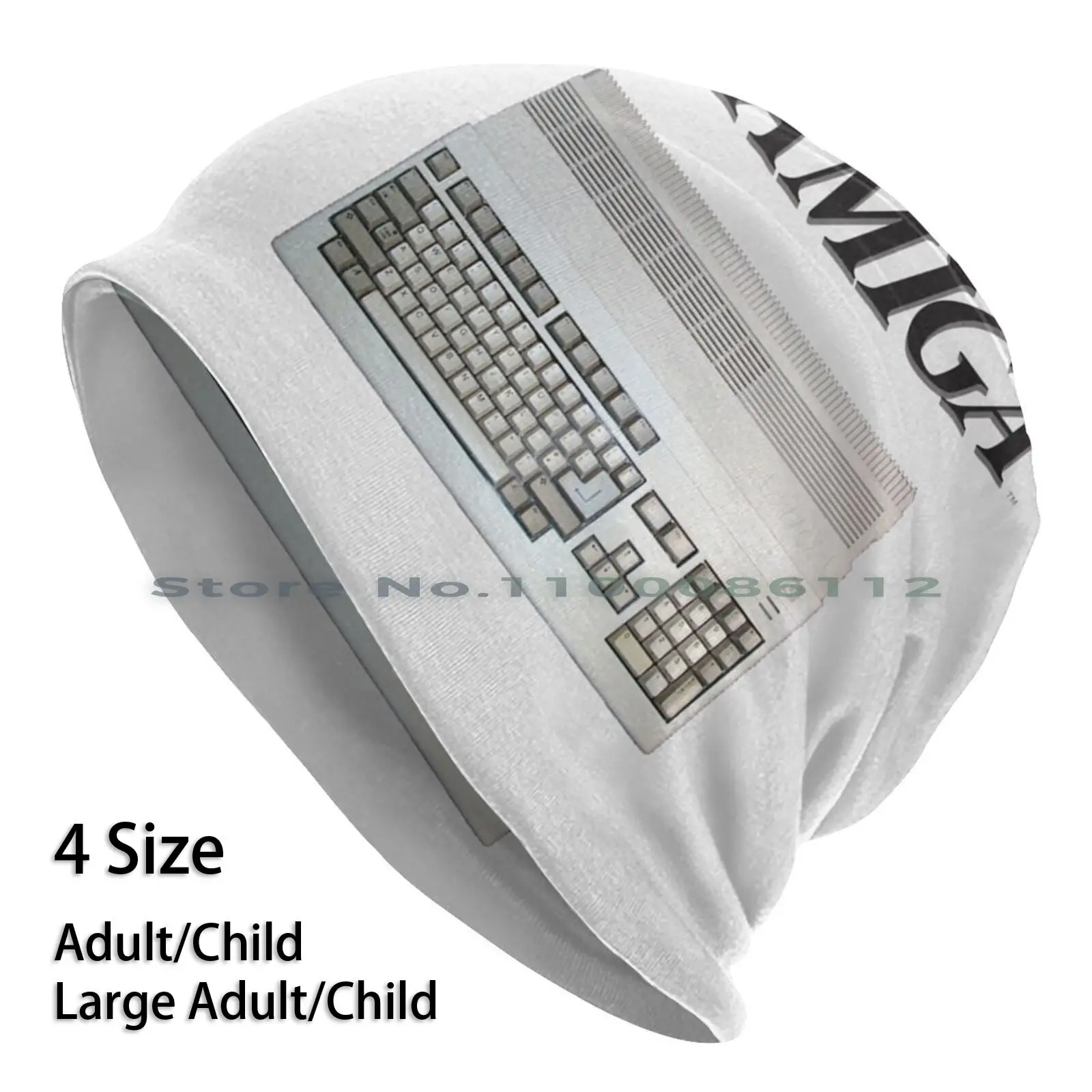 Retro Computer Amiga 80S Nerd Berretti A 16 Bit Cappello Lavorato A Maglia 16Bit 80S Nerd Retro Vintage Antique Car 16 Bit Computer Commodore Game