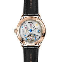 AGELOCER Original Budapest Watch Men's Luxury Gold Watch Big Calendar Automatic Mechanical Watch Birthday Gift for Men 2