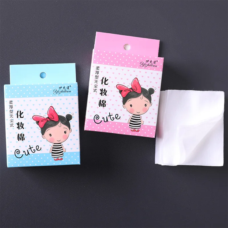 Nonwoven Fabric Thin Wet Compress Cotton Puff Skin Care Facial Wipe Skin Care Makeup Tool