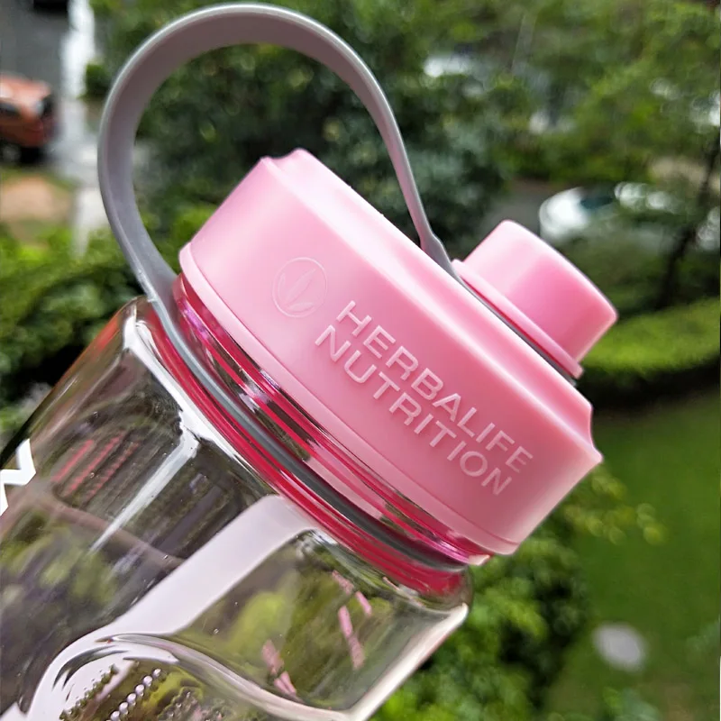 6 цветов 1000 мл herbalife питательная бутылка для воды улицы BPA свободное пространство