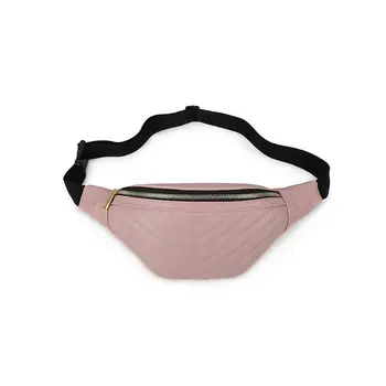 

Local stock Womens Fanny Pack Shiny Leather Pouch Belt Waist Bum Bag Waist Phone Pocket Hot