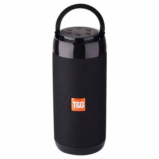 black TG113C Bluetooth Колонка портативный Bluetooth мини-динамик с fm-радио водонепроницаемый сабвуфер беспроводной Loundpeakers& держатель для телефона - Цвет: black