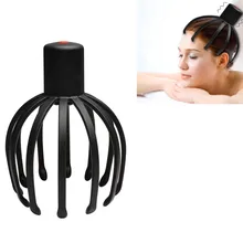 1 Pieces Electric Scalp Massager Octopus Head Care Acupoint Therapeutic Claw Stress Release Pain Relief Body Massage Rechargable