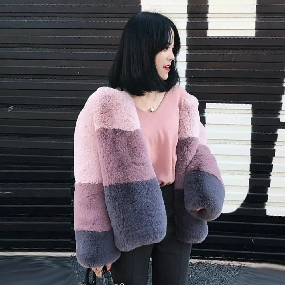 Super soft faux fur coat Clearance