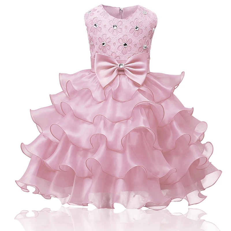 Летнее платье с цветочным узором для девочек; элегантные вечерние платья-пачки принцессы; Детские платья для девочек; vestidos; Новинка года