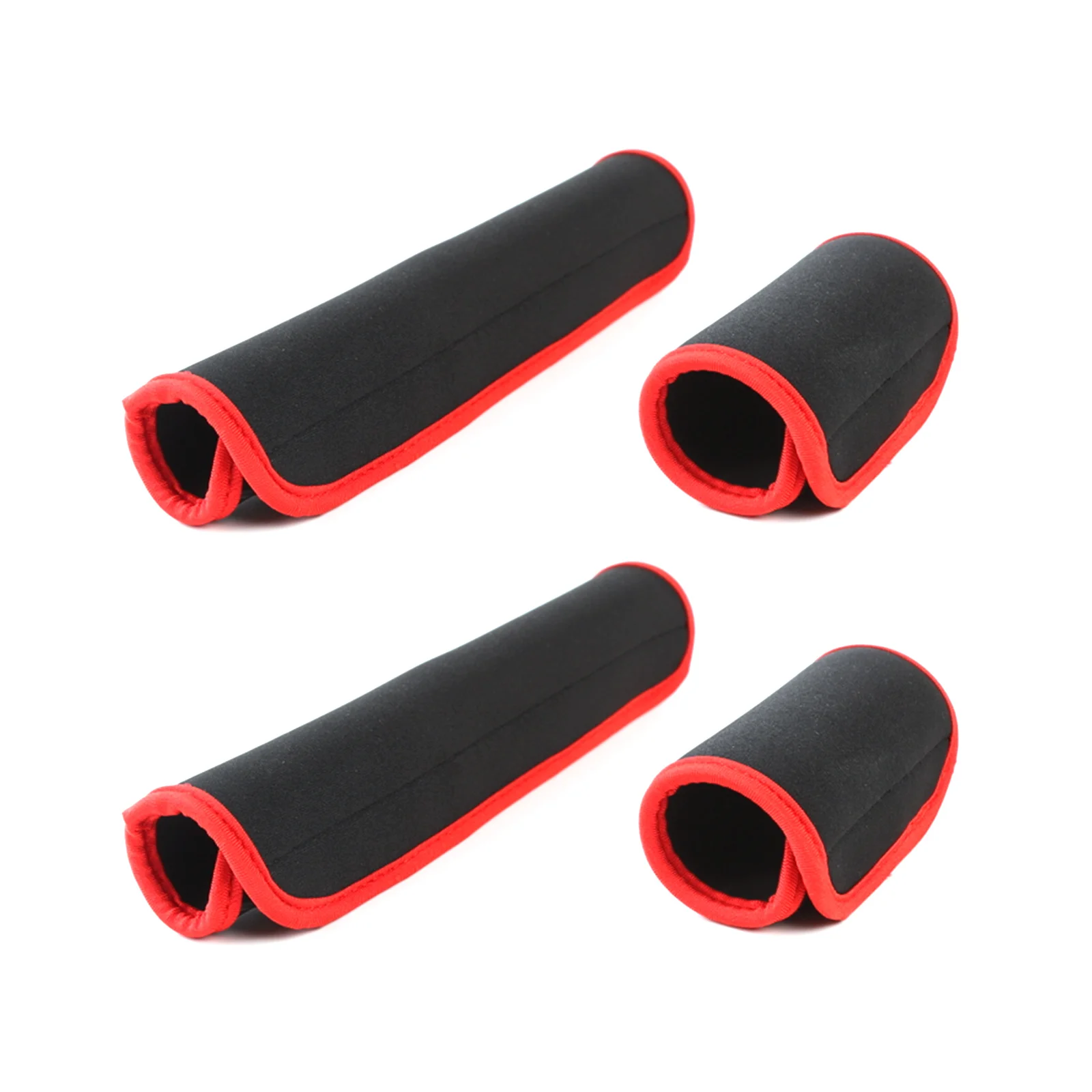 Areyourshop, 4 шт., защитная крышка для внутренней двери, для Jeep Wrangler JK, 2007, 2008, 2009, 2010, автомобильная дверная ручка, крышка