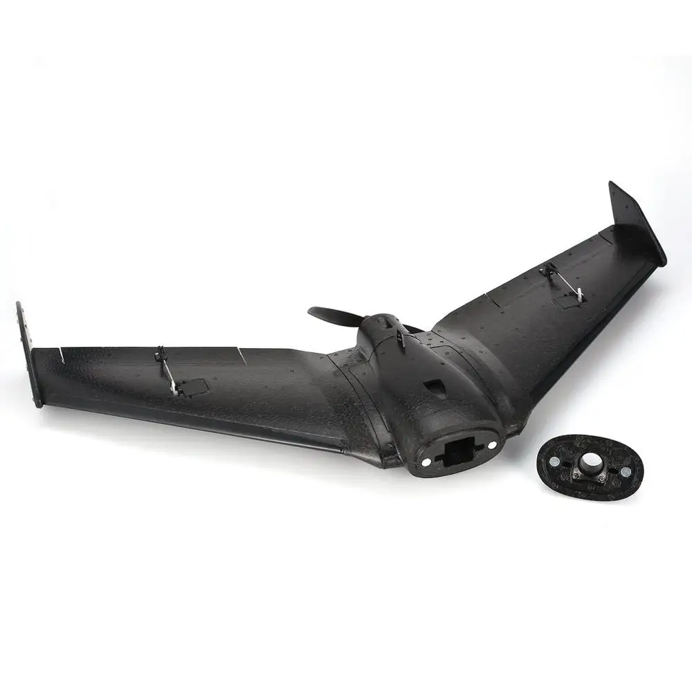 Черный SONIC MODELL RC FPV гоночный Дрон игрушка-самолет мини AR качели 600 мм размах крыльев EPP самолет с неподвижным крылом самолет БПЛА с высокой скоростью PNP - Цвет: Черный