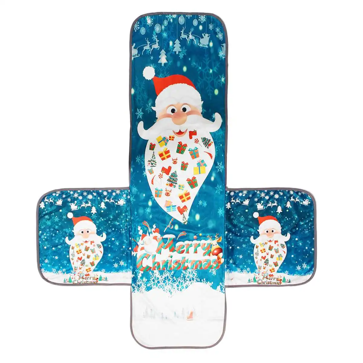 Blue Single Sofa Диван Ipad Mini 1/2/3-4 сиденья моющийся коврик-лежак чехлов мебель Рождественский Декор полиэстер 3D диванные покрывала с принтами высокие эластичные - Цвет: Blue Single Sofa