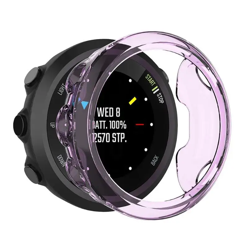 Мягкий прозрачный ТПУ чехол для Garmin Forerunner 45S Защитная рамка