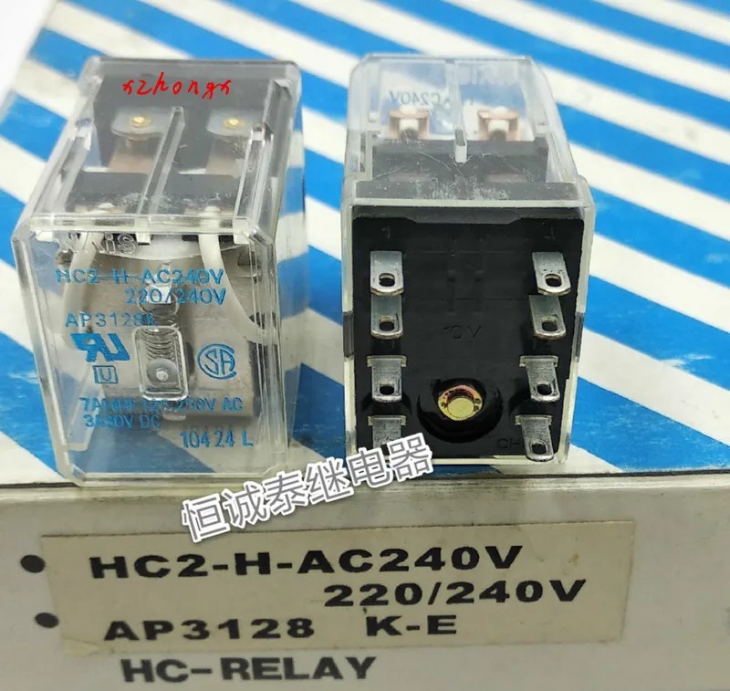 Hc2-h-ac240v 220-240V реле ap3128 2-открытие 2 крупным планом 8-pin