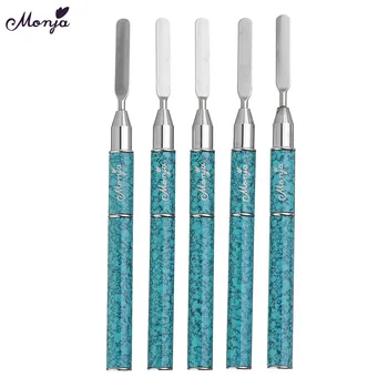 

Gel Nail Brush Pen Dual-ended Slice Shape UV LED DIY Tool For Tips Extension Monja 1 Nail Gel Extension Pen