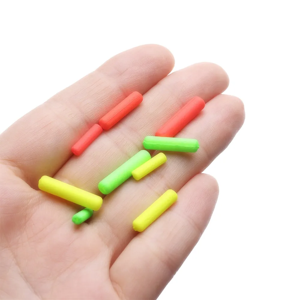 Light Weight Cylinder Foam Floats Ball Oval Floats Beads Indicator Fish Beans Rig Material Carp Fishing Accessories 50 Pcs/Bag fishing floats fishing float fishing bobber fishing buoy