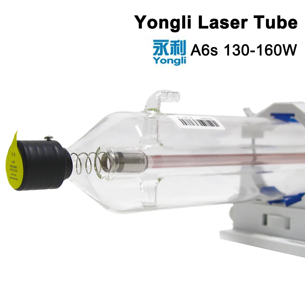 Yongli A6s CO2 лазерная трубка 130 Вт для Лазерная гравировальная и режущая