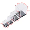 1pc Acrylic Display Case Self-assembly Clear Cube Box UV Dustproof Toy Protection Not Including Other Items Grownups 1