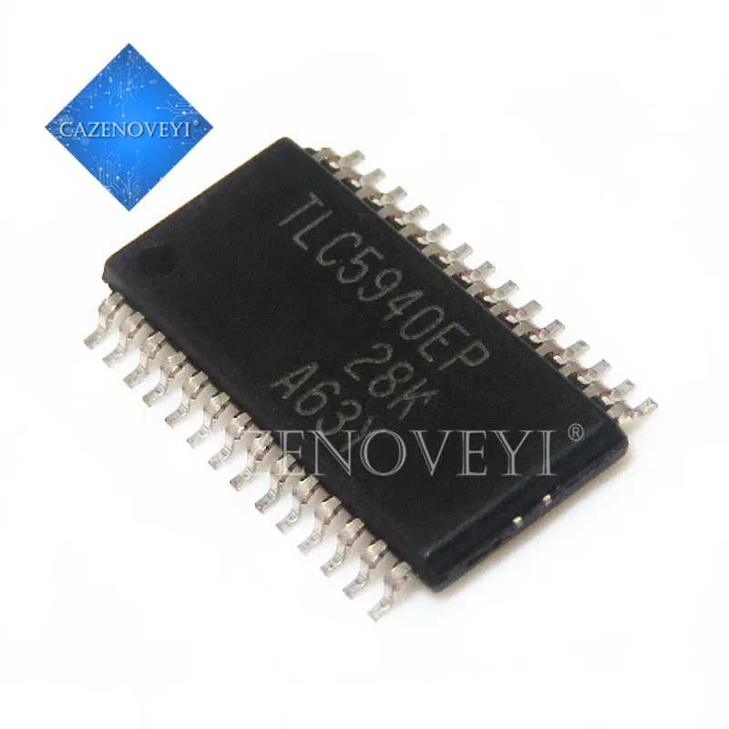 10 шт./лот TLC5940PWPR TLC5940PWP TLC5940 HTSSOP 28 в наличии|tlc5940| |
