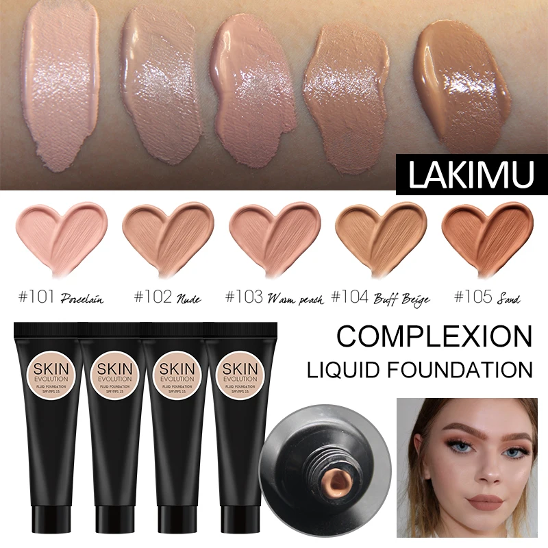 LAKIMU 2019 Лучшие Продавцы тональный крем для лица консилер жидкий длинный контроль