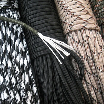 

Paracord 550 Parachute Cord Lanyard Rope Mil Spec Type III 7 Strand 100m Climbing Camping survival equipment Climbing rope