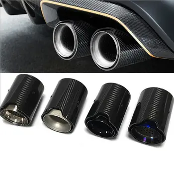 

New Carbon Fiber Exhaust tips M Performance Muffler pipe for M2 F87 M3 F80 M4 F82 F83 M5 F10 m6 F12 F13 2016-2018