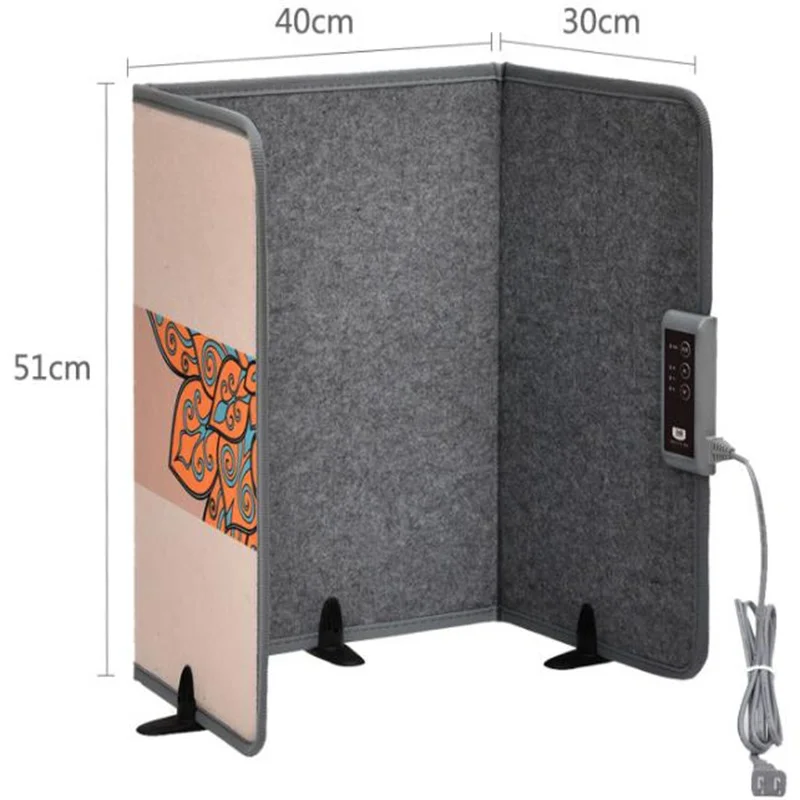 

Wholesale Folding vertical heater Portable electric foot warmer Carbon crystal heating plate Home Heaters