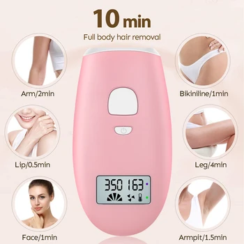 

2020 New Mini Handheld IPL Laser Epilator Portable Depilator Machine Permanent Photoepilator Painless Laser Hair Removal Device
