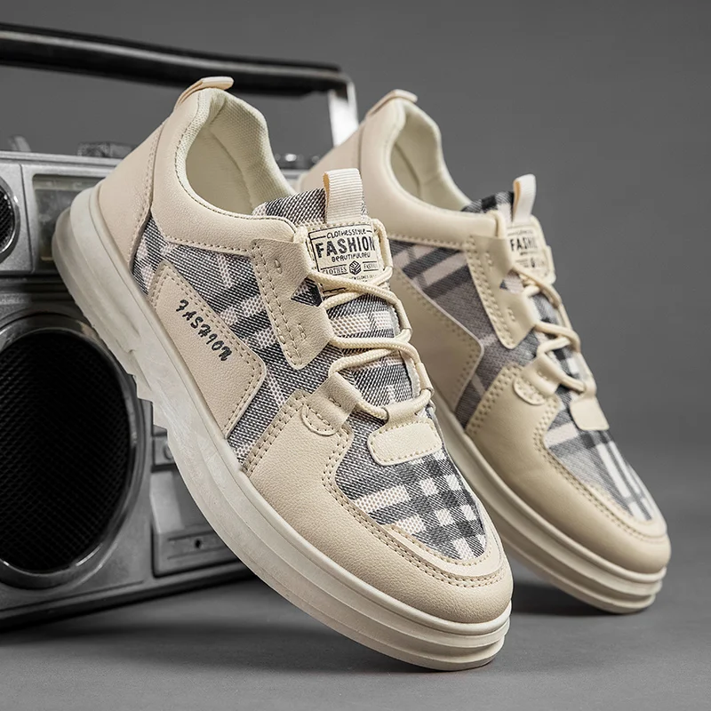 

Spring Breathable Shoes Male Canvas Jogging Outdoor Sport Shoes Men Damping Training Running Casual Tennis Walking Sneakers Man
