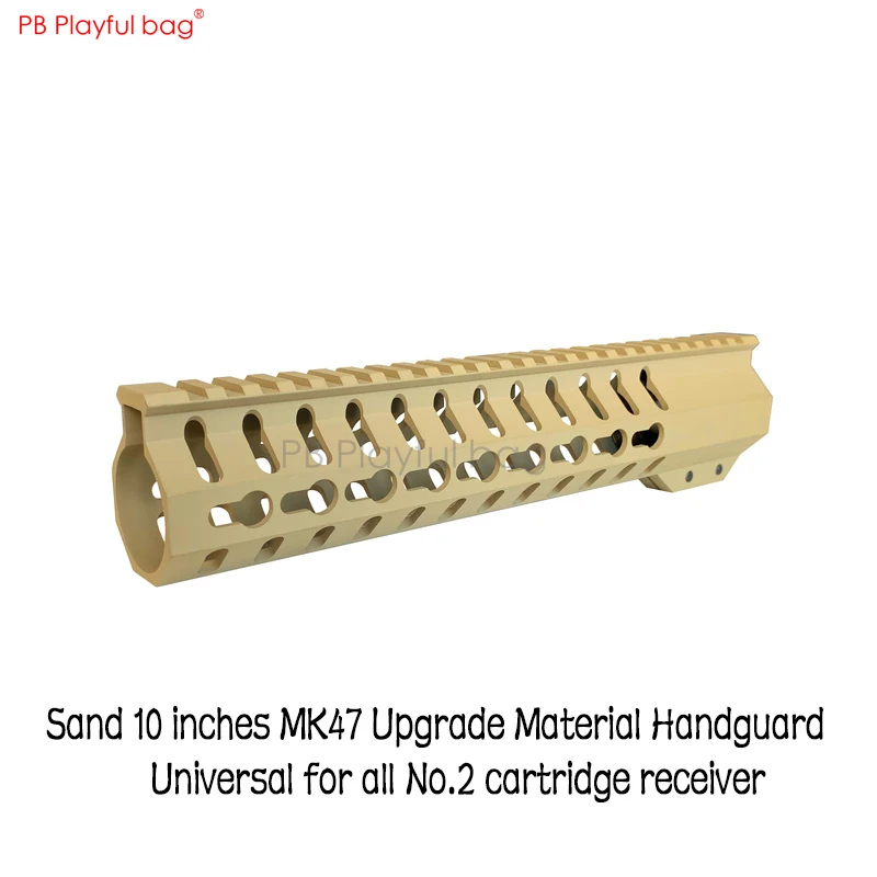 1pcs Mk47 Handguard обновленный материал ключ система 10 дюймов 13,5 универсальный картридж приемник резьба интерфейс CS игрушки пистолет аксессуар OB35 - Цвет: 1pcs