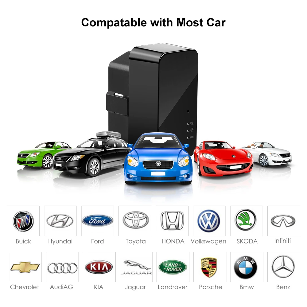 MV22 OBD gps трекер для автомобиля установка Подключаемая сигнализация мини gps трекер Plug& Play OBD Автомобильный трекер гео-забор сигнализация бесплатное приложение