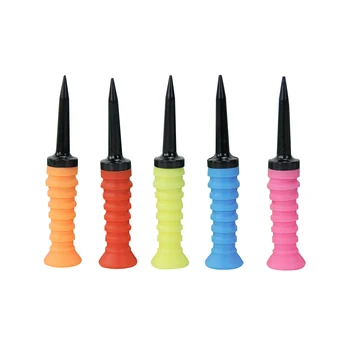 

5 pcs Golf Tee Professional Prcatical Efficient Durable Colorful Prop Equipment Accessory Plastic Tee Limit Pin for Golf