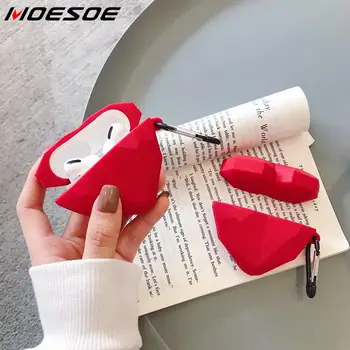 

Earphone Case For AirPods Pro Case 3D Cute Heart AirPods Charging Box Protective Soft Silicon Case Cover For Apple AirPods Pro