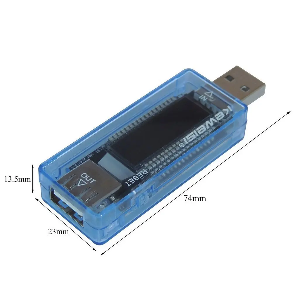 ЖК-дисплей USB детектор USB вольт Ток Напряжение доктор зарядное устройство Емкость тестер Вольтметр Амперметр power Bank Plug