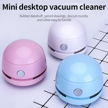 

Mini Vacuum Cleaner Office Desk Dust Home Table Sweeper Desktop Cleaner Portable Dust Collector For Notebook Computer Keyboard