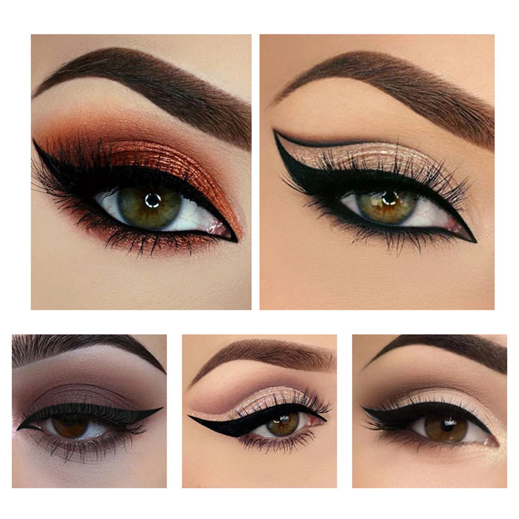 Matte Black Liquid Eyeliner Long Lasting Non Smudge Cat Eyes Definer 2.5g