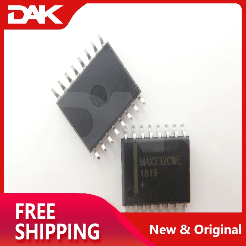 10 шт. MAX232CWE+ T SOP16+ 5v-питание, многоканальный Drivers драйверы/приемники микросхема