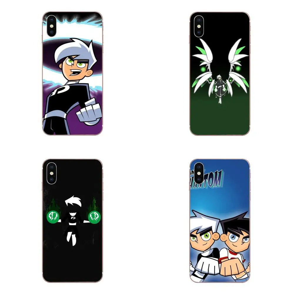 TPU Design Customized For Apple iPhone 4 4S 5 5C 5S SE 6 6S 7 8 Plus X XS Max XR Anime Cartoon Movie Danny Phantom | Мобильные