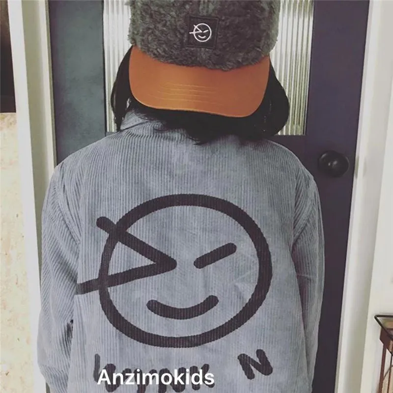 Wynken/зимняя флисовая утепленная Вельветовая куртка для мальчиков; детская модная брендовая зимняя куртка для маленьких мальчиков; Цвет фиолетовый, коричневый; Теплые Топы