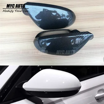 

For Audi A6 S6 RS6 C7 Carbon Fiber Look Rear View Mirror Cover 2012 - 2019 A6 C7 S6 RS6 Carbon fiber Look /Effect Mirror Cover