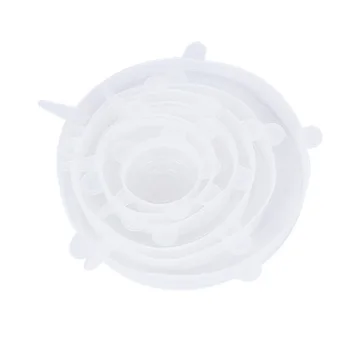 

1pcs Food Fresh Keeping Silicone Lids Durable Reusable Food Save Cover Heat Resisting Fits All Sizes and Shapes of Container