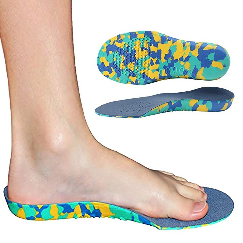 

Kids Orthotic Cushion Arch Support Shoe Insoles Anti-slip Breathable Children EVA Foam Inserts For Flat Feet Plantar Fasciitis
