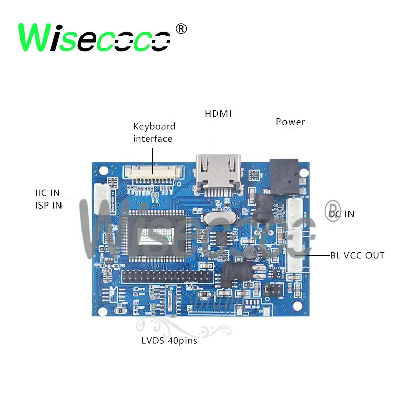 Wisecoco 8.2 Polegada 1280*800 Ips Tela Display Lcd Tft Monitor Bp082wx1100 com Placa de Controle Motorista para Raspberry pi - Imagem 4
