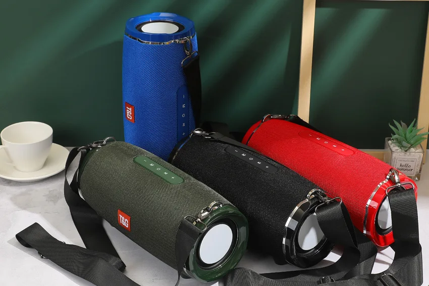Tg187 Subwoofer Stereo Speaker Outdoor Portable Bluetooth Column | Электроника