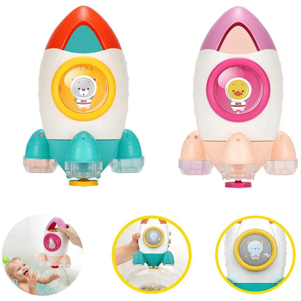 rocket bath toy