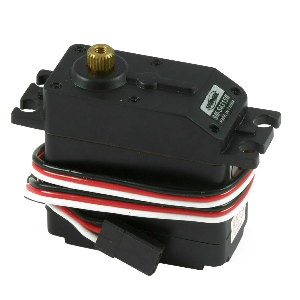RC сервопривод 1 шт. SpringRC SM S4315R 15 кг 360 ° металлический непрерывного вращения для