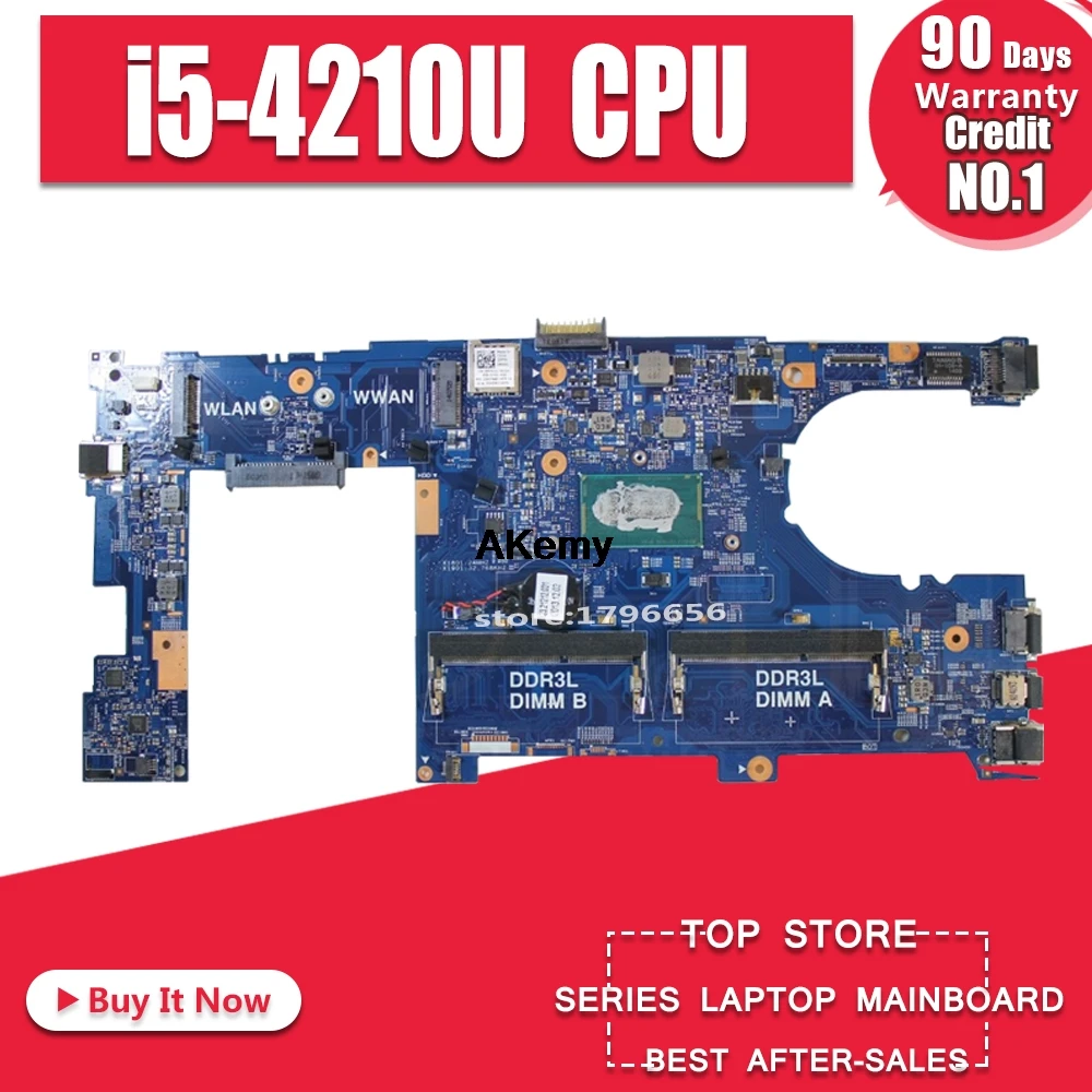 Материнская плата для ноутбука Dell для Latitude 3340 w/i5-4210U 1,7 Ghz cpu DLR30 8PC7J 08PC7J CN-8PC7J материнская плата