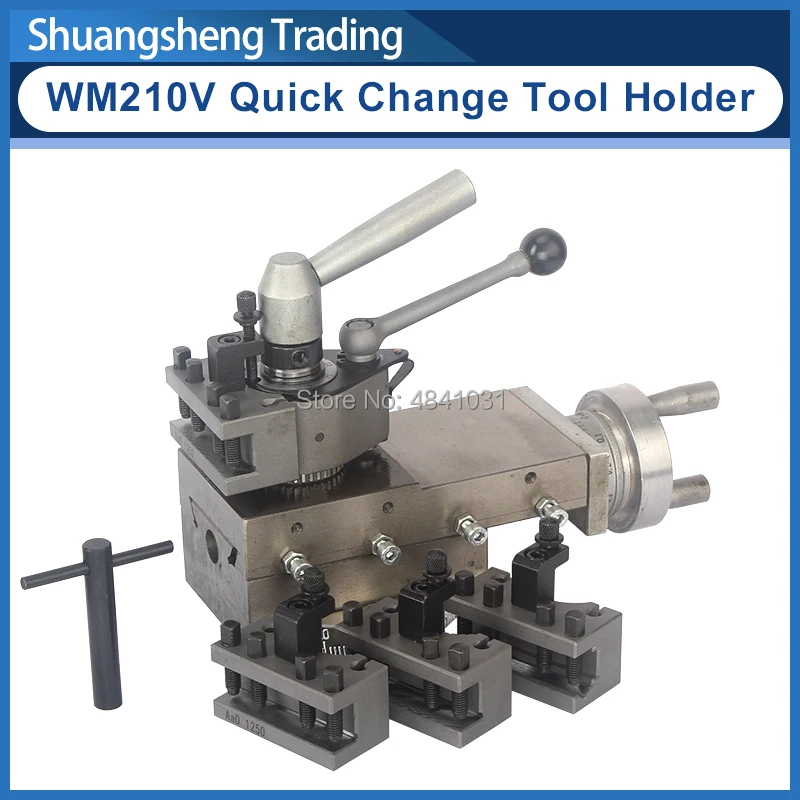 Quickchange toolholder assembly WM210V Lathe Tool holder Machine tool