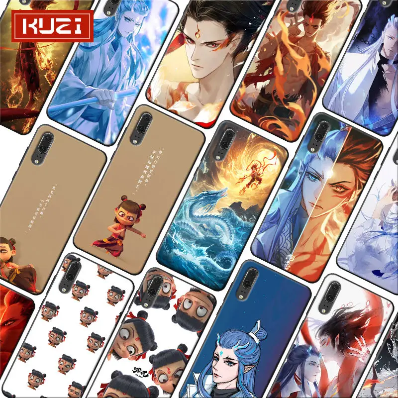 

For xiaomi redmi note 8 redmi note 8 pro xiaomi a3 9t pro Soft silicone Cover cartoon Nezha