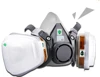 Gas Mask Paint Spraying Safety Work Half Face Respirator Industry Dust Mask With Filter 4