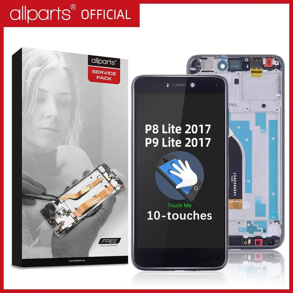 Дисплей для HUAWEI P9 Lite 2017 Nova GR3 LCD в сборе с тачскрином на рамке Оригинал 5.2''