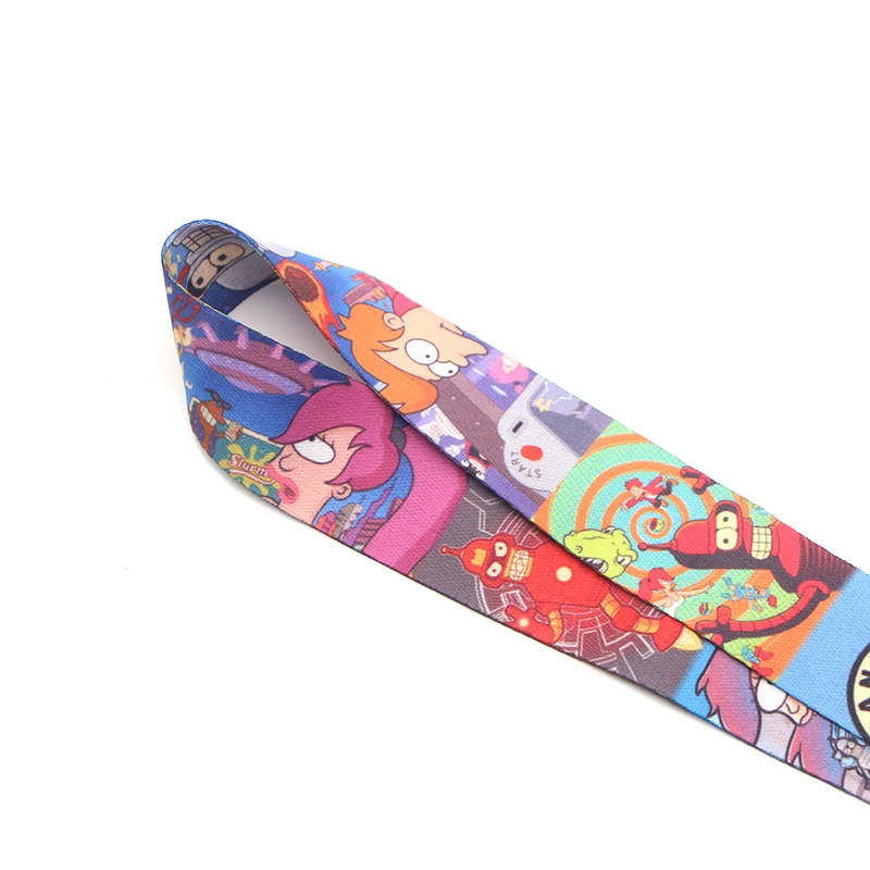 PC129 Futurama бейдж со шнурком ID Lanyards/Мобильный телефон Веревка/ключ нашейные ремешки Ремешки