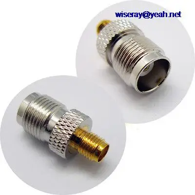 

DHL/EMS 150pcs Copper SMA female to TNC female jack coaxial RF Plug converter-A7