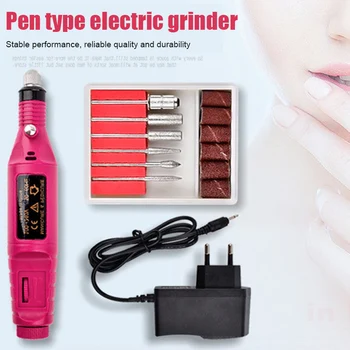 

Hot Mini Manicure Nail File Drill Electric Manicure Pedicure Tool Portable Salon Machine t6